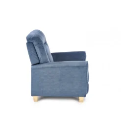 Fotel rozkładany BARD 90 cm niebieski*Halmar Online