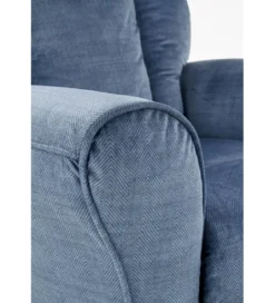 Fotel rozkładany BARD 90 cm niebieski*Halmar Online