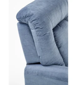 Fotel rozkładany BARD 90 cm niebieski*Halmar Online