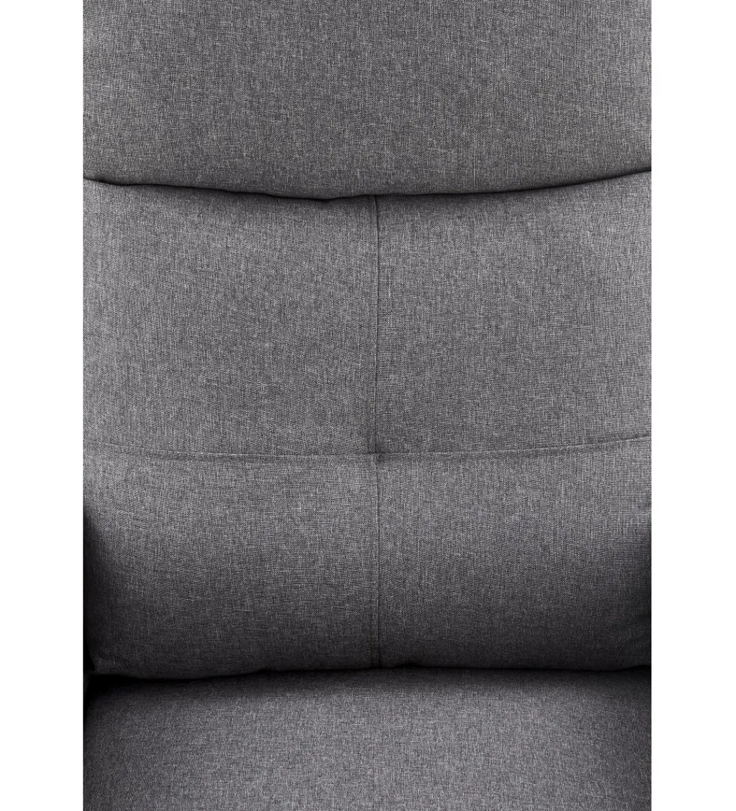 Fotel rozkładany FELIPE 64 cm szary*Halmar Discount