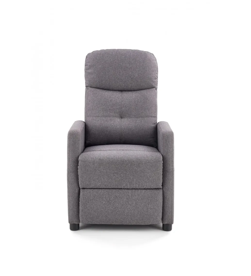 Fotel rozkładany FELIPE 64 cm szary*Halmar Discount