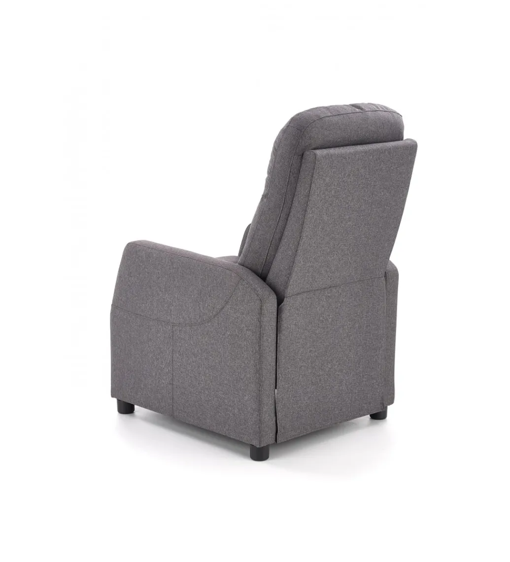 Fotel rozkładany FELIPE 64 cm szary*Halmar Discount
