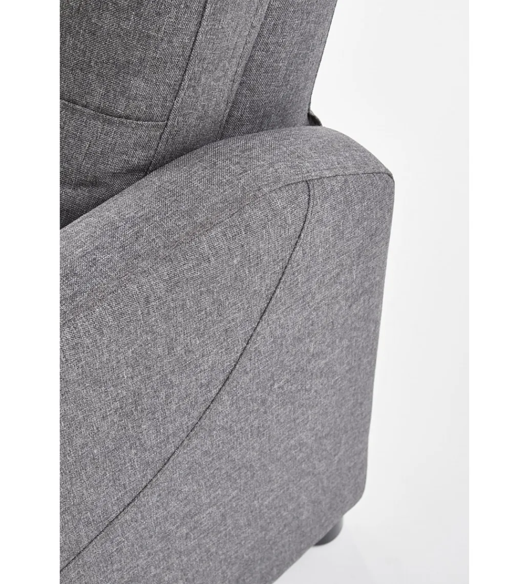 Fotel rozkładany FELIPE 64 cm szary*Halmar Discount