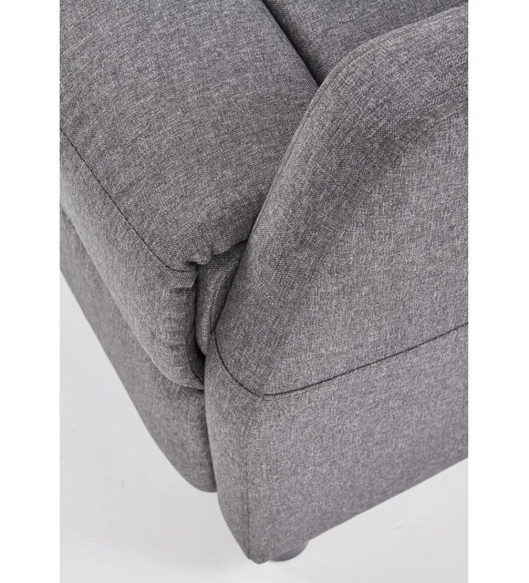 Fotel rozkładany FELIPE 64 cm szary*Halmar Discount