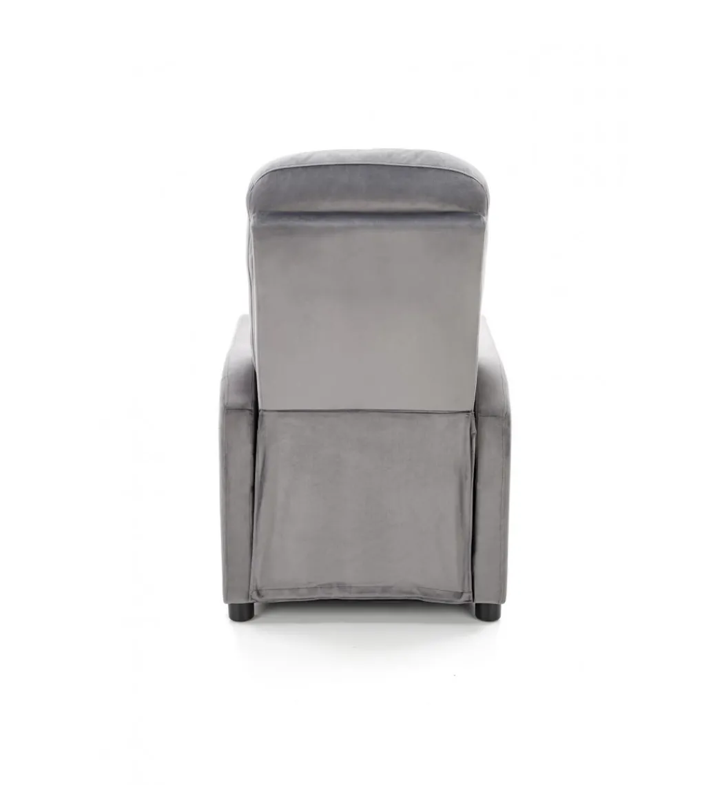 Fotel rozkładany FELIPE II szary*Halmar New
