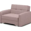 Fotel rozkładany LAINE 102 cm Poco 101 różowy*Comforteo Best