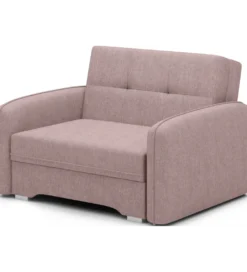 Fotel rozkładany LAINE 102 cm Poco 101 różowy*Comforteo Best