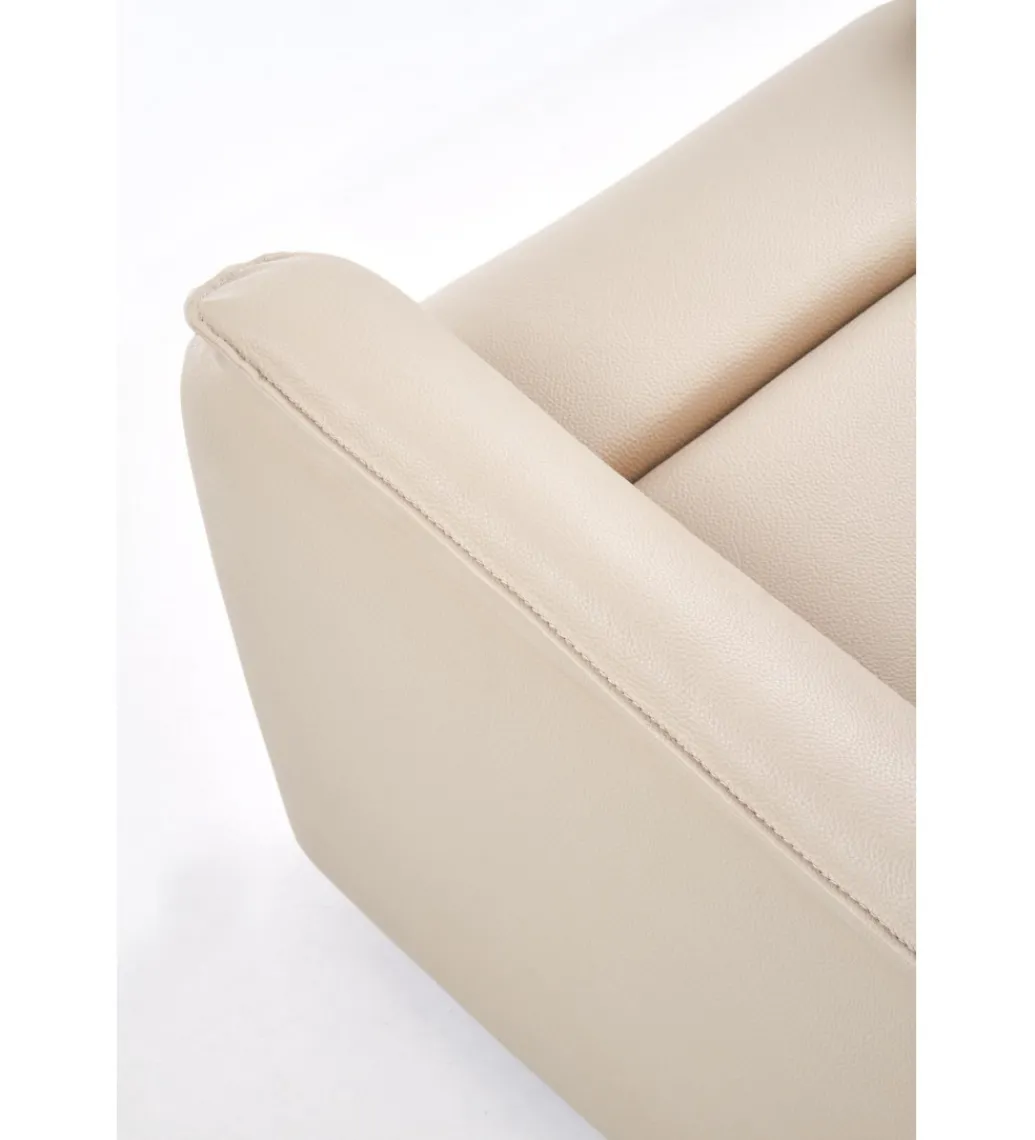 Fotel rozkładany PARADISE 75 cm z funkcją kołyski kremowy*Halmar