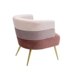 Fotel Sandwich Mauve różowy*KARE Online