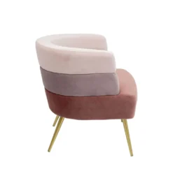 Fotel Sandwich Mauve różowy*KARE Online