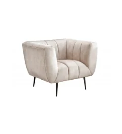 Fotel Scarlett 106 cm szampański beż*Invicta Interior Hot