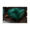 Fotel Scarlett szmaragdowo zielony*Invicta Interior Outlet