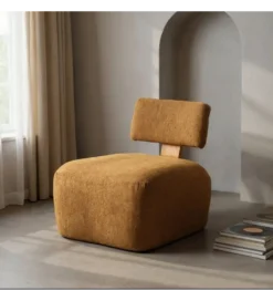 Fotel SELO 64 cm musztardowy*Zona-Design Discount