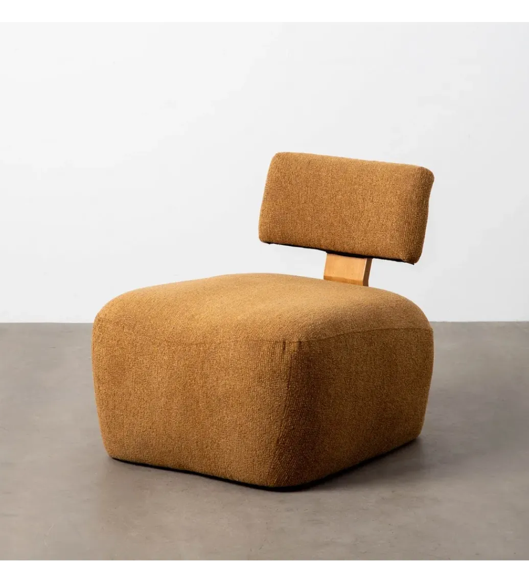 Fotel SELO 64 cm musztardowy*Zona-Design Discount