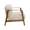 Fotel SIMON 75 cm kremowy*KARE Discount