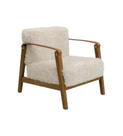 Fotel SIMON 75 cm kremowy*KARE Discount