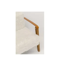 Fotel SIMON 75 cm kremowy*KARE Discount
