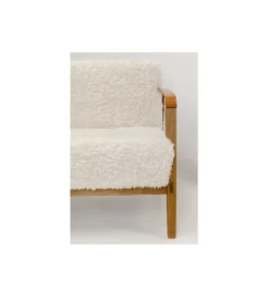 Fotel SIMON 75 cm kremowy*KARE Discount