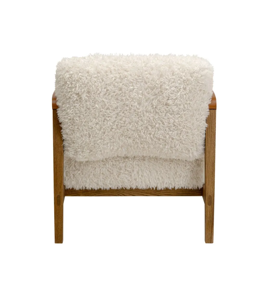 Fotel SIMON 75 cm kremowy*KARE Discount