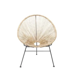 Fotel Spaghetti naturalny*KARE Outlet