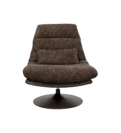 Fotel STOOL MONTREAL 88 cm brązowe*KARE Best