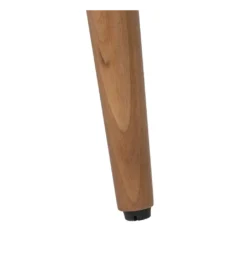 Fotel STRIMERS 73 cm biały w paski z terrakoty*Zona-Design New