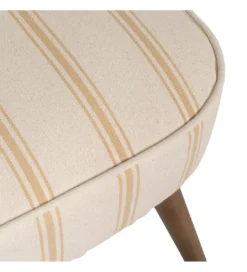 Fotel STRIMERS 73 cm miodowy w paski*Zona-Design Best