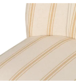 Fotel STRIMERS 73 cm miodowy w paski*Zona-Design Best