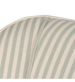Fotel STRIMERS 73 cm zielony w paski*Zona-Design Sale