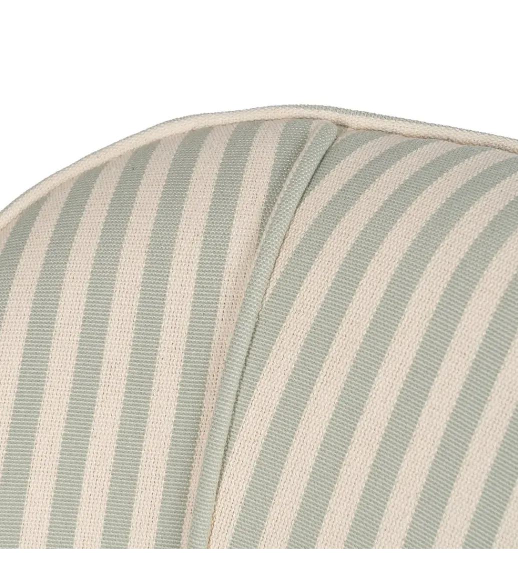 Fotel STRIMERS 73 cm zielony w paski*Zona-Design Sale