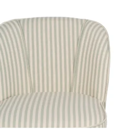 Fotel STRIMERS 73 cm zielony w paski*Zona-Design Sale