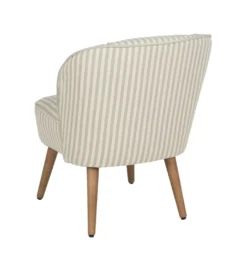 Fotel STRIMERS 73 cm zielony w paski*Zona-Design Sale