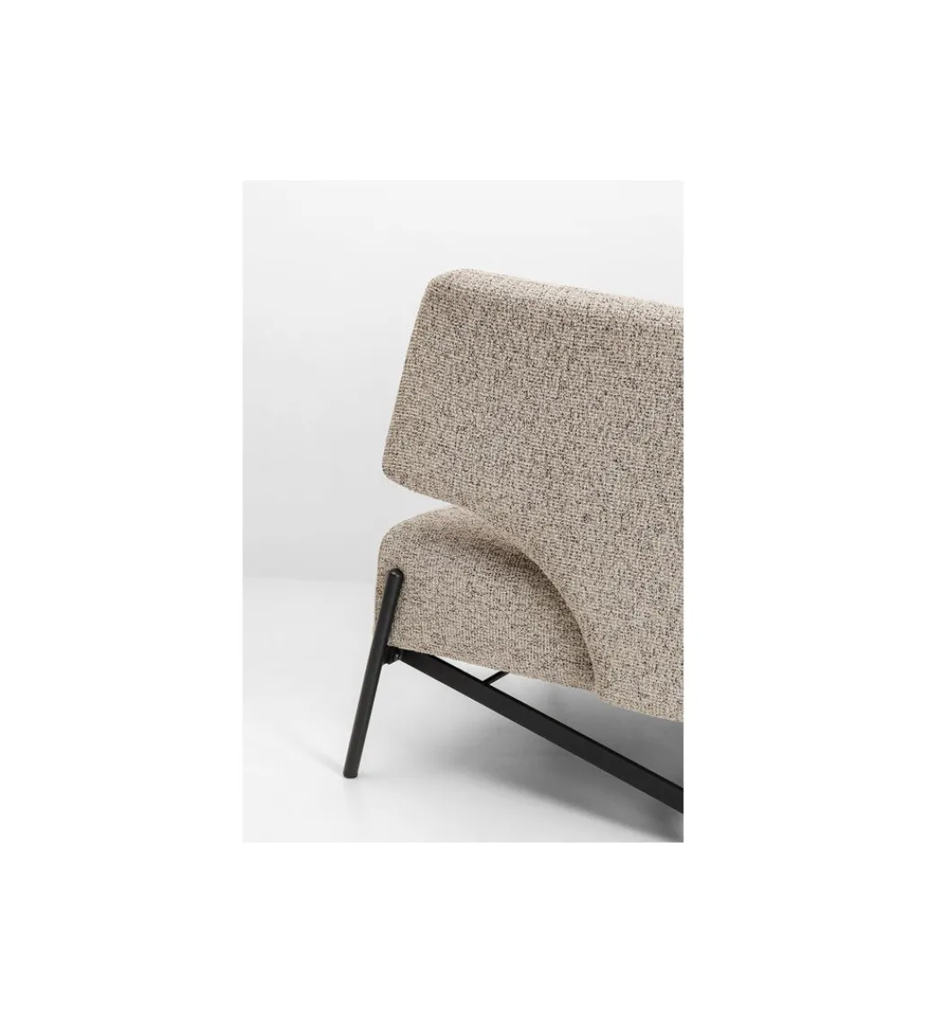 Fotel TAYLOR 81 cm bouclé beżowa*KARE New