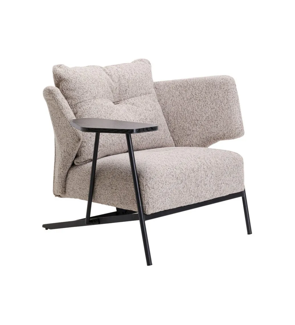 Fotel TAYLOR 81 cm bouclé beżowa*KARE New