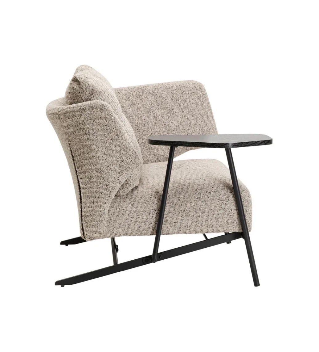 Fotel TAYLOR 81 cm bouclé beżowa*KARE New