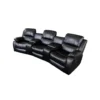 Fotel trzyosobowy DALLAS Hollywood 295 cm czarny*Invicta Interior Discount