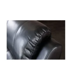 Fotel trzyosobowy DALLAS Hollywood 295 cm czarny*Invicta Interior Discount