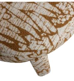 Fotel UPKE 76 cm szary brązowy*WOOOD