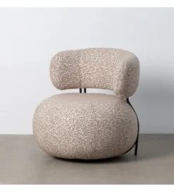 Fotel URATA 75 cm beige*DENZO Outlet