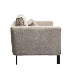 Fotel VICTOR 83 cm chenille beżowy*KARE Discount