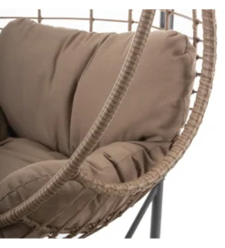 Fotel wiszący ARIKI 105 cm rattan beżowy*Zona-Design Discount