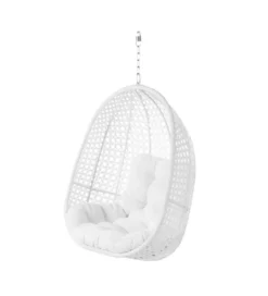 Fotel wiszący DIDO 111 cm rattan biały*Zona-Design Best
