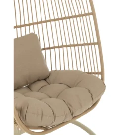 Fotel wiszący EGGA 195 cm beżowy*J-Line New