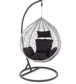 Fotel Wiszący EGGY Szary*Halmar Outlet