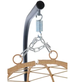 Fotel wiszący SNAKE 191 cm naturalne beżowe*Halmar Clearance