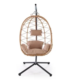 Fotel wiszący SNAKE 191 cm naturalne beżowe*Halmar Clearance