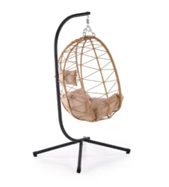 Fotel wiszący SNAKE 191 cm naturalne beżowe*Halmar Clearance