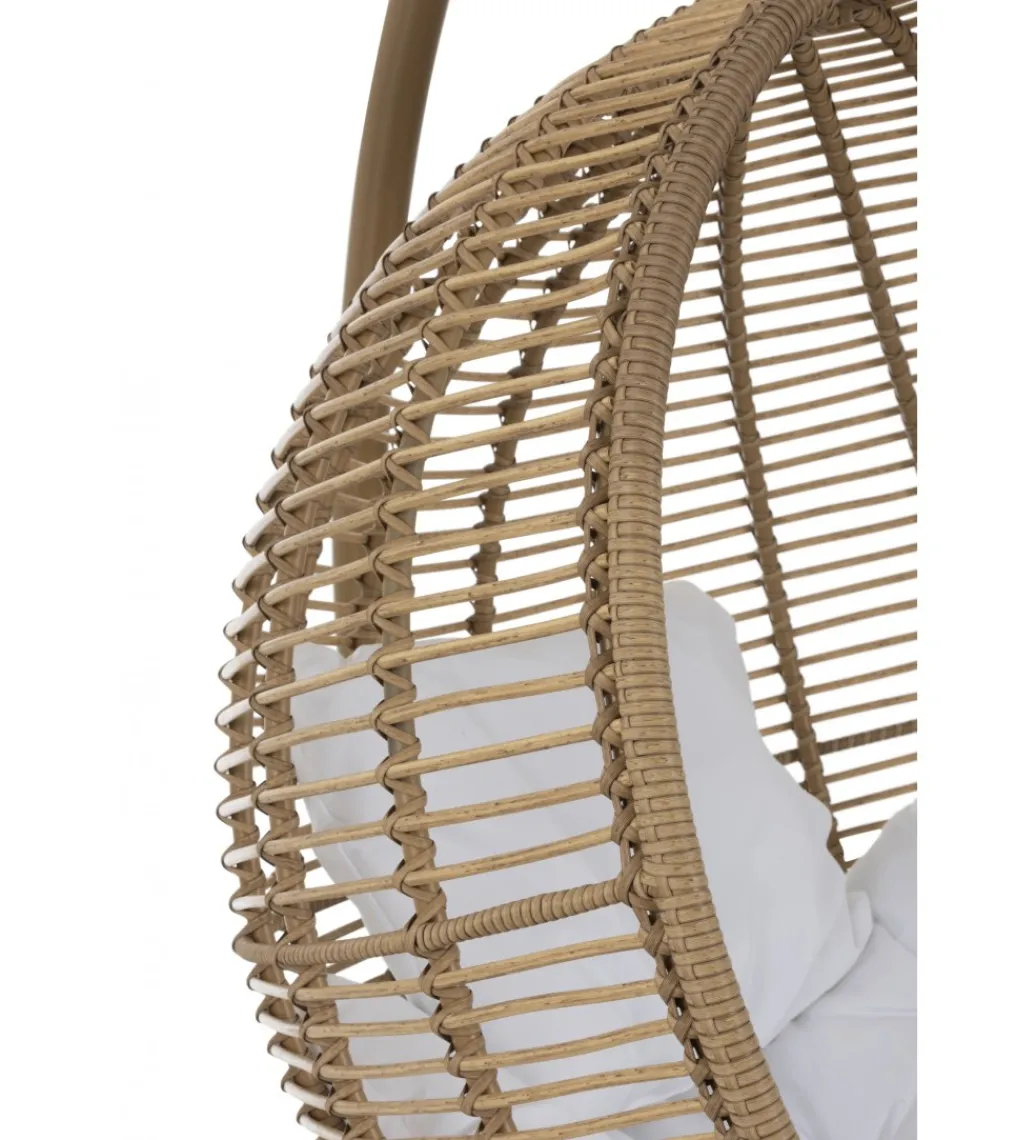 Fotel wiszący SUMMER SOBRE LA TIERRA 1 metalowy naturalny*J-Line Hot