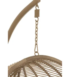 Fotel wiszący SUMMER SOBRE LA TIERRA 1 metalowy naturalny*J-Line Hot