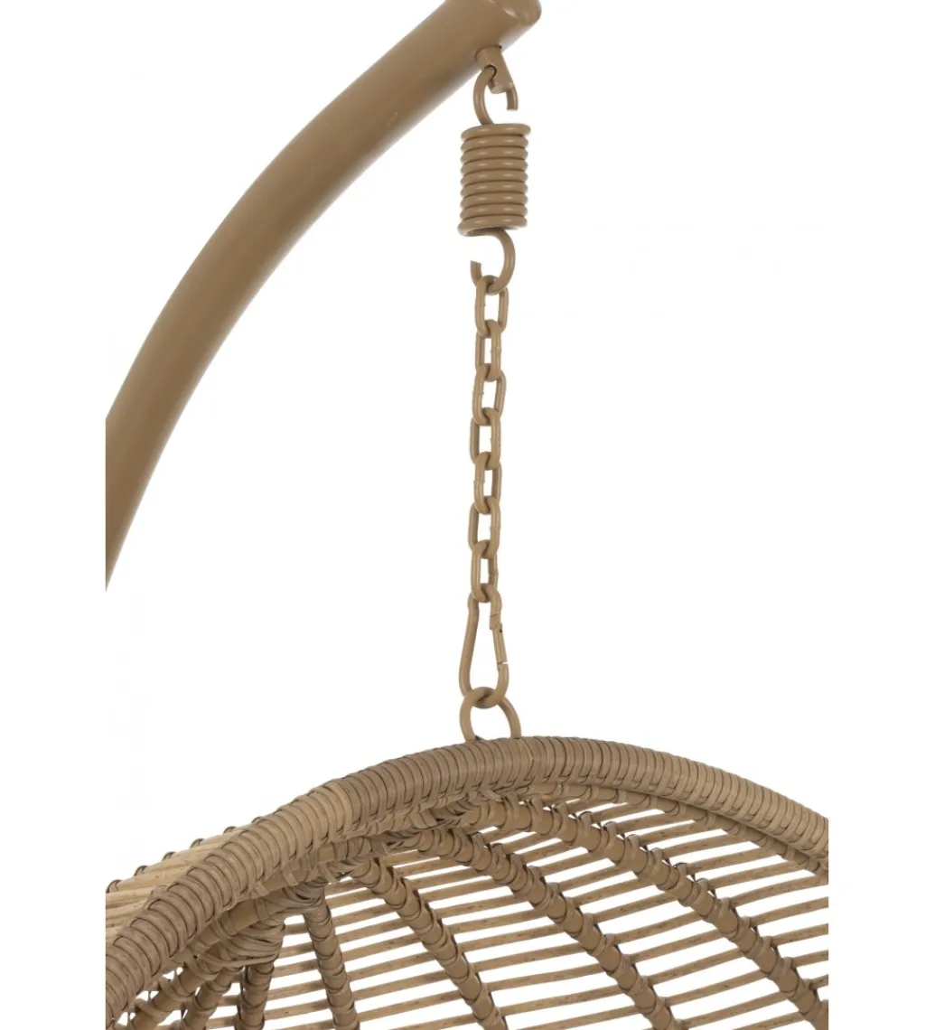 Fotel wiszący SUMMER SOBRE LA TIERRA 1 metalowy naturalny*J-Line Hot